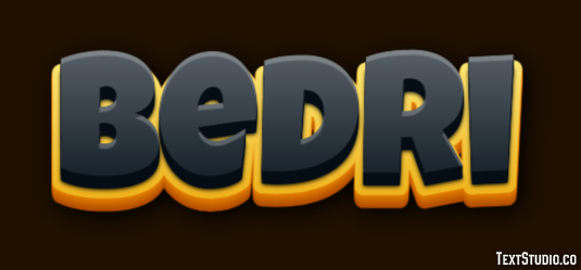 Bedri テキスト効果
