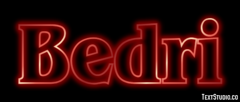 Bedri Effet de texte