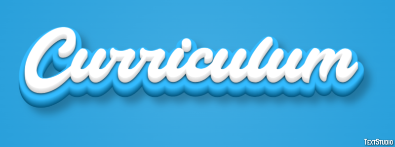 Curriculum Texteffekt
