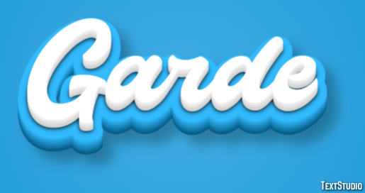 Garde Effet de texte