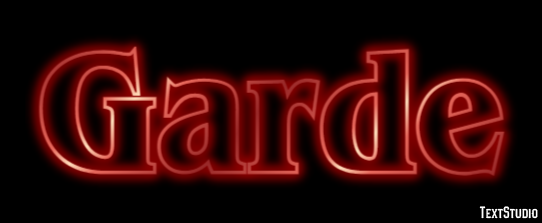 Garde Effet de texte