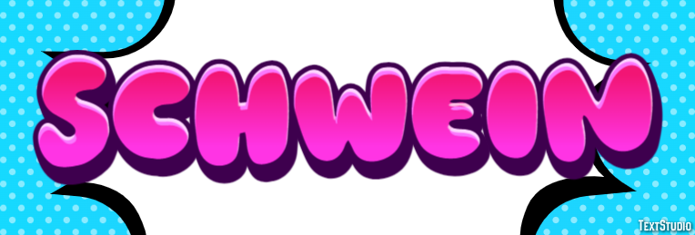 Schwein テキスト効果