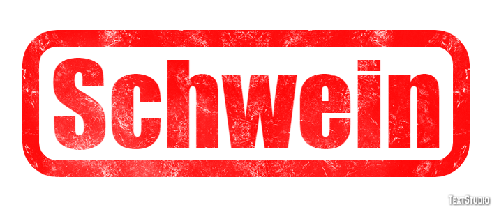 Schwein Effet de Texte