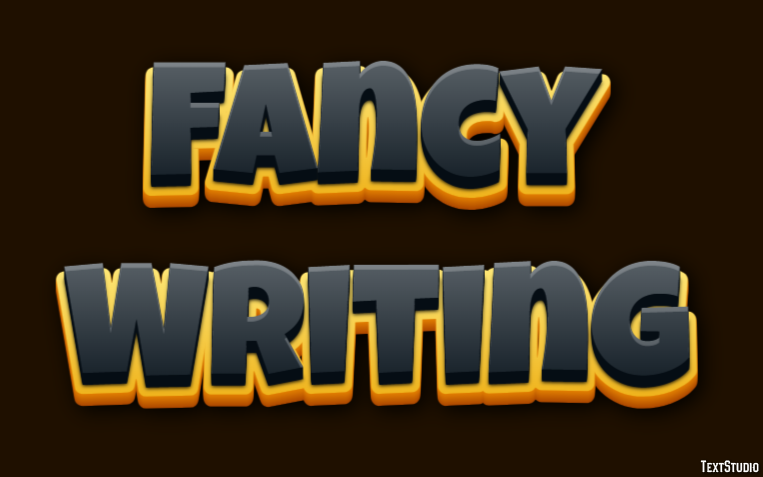Fancy Writing Effet de Texte