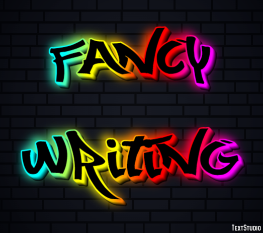 Fancy Writing Effet de Texte