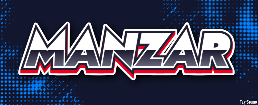 Manzar Texteffekt