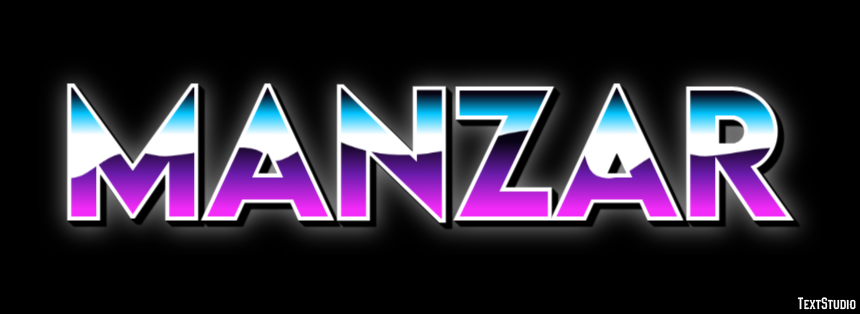Manzar Texteffekt