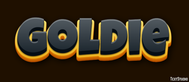 Goldie Efekt tekstowy