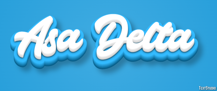 Asa Delta Texteffekt
