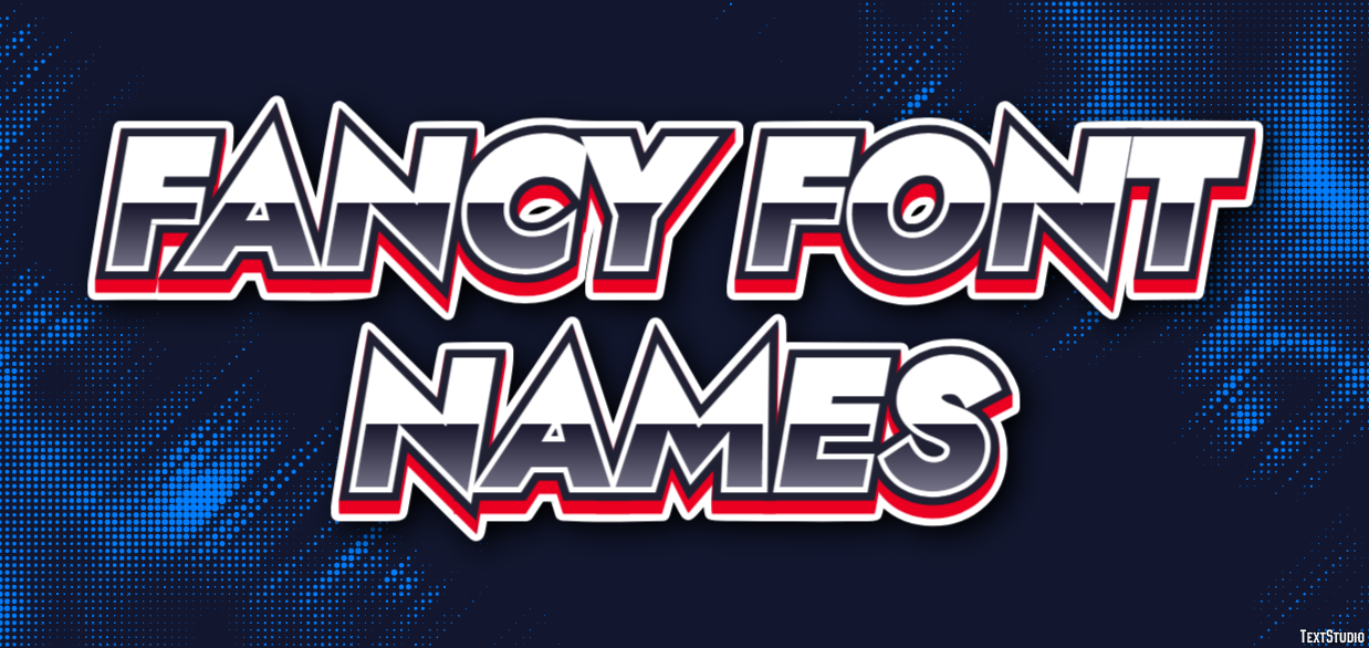 Fancy Font Names Effetto testo