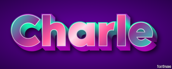 Charle Text effect