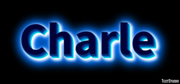 Charle Text effect