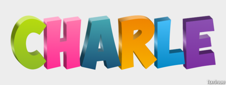 Charle Text effect