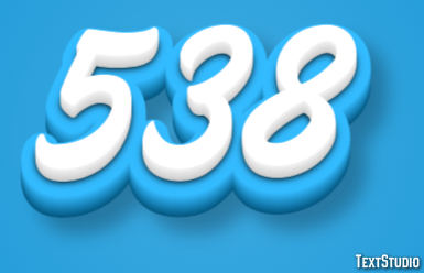 538 Text Effect