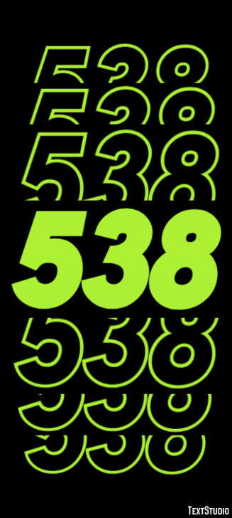 538 Text Effect