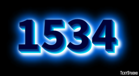 1534 テキスト効果