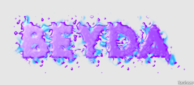 Beyda Effet de Texte