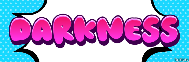 Darkness Efecto de Texto