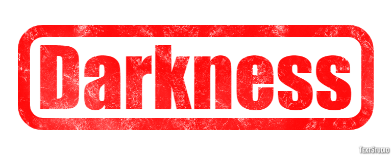 Darkness Tekst Effect