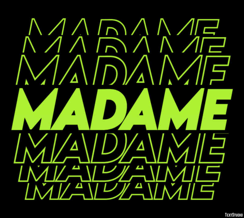Madame Effet de Texte