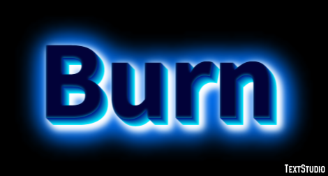 Burn Text Effect