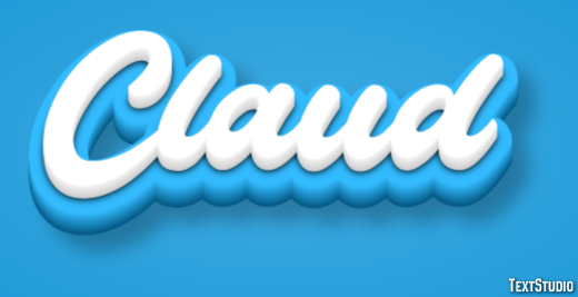 Claud Text effect