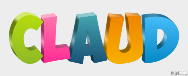 Claud Text Effect