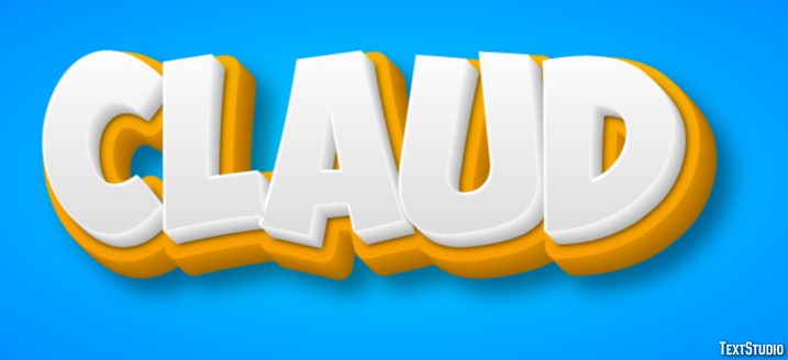 Claud Text Effect