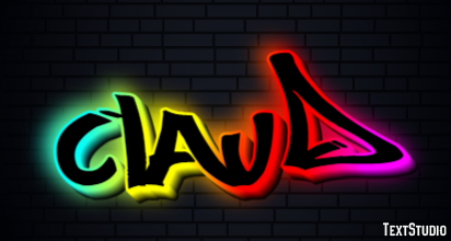 Claud Text Effect