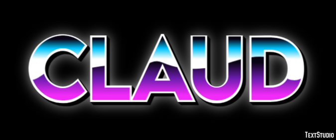 Claud Text Effect