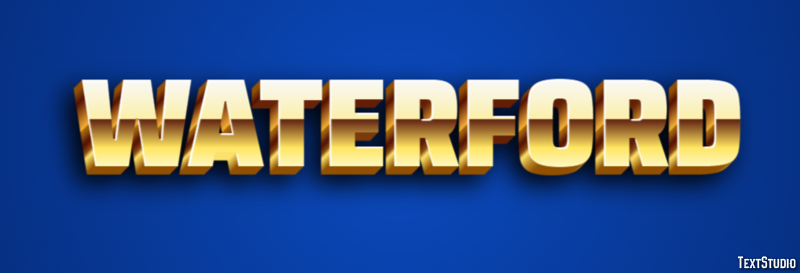 Waterford Efekt tekstowy