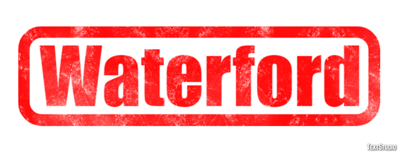 Waterford Efeito de texto