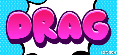Drag Efecto de Texto