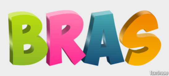 Bras Efeito de texto