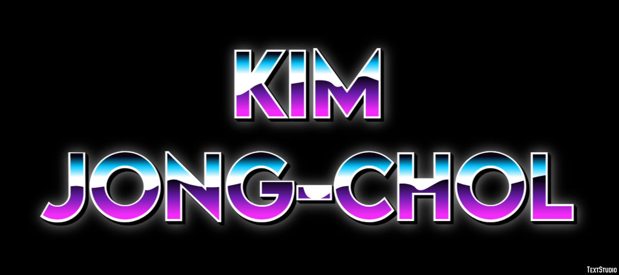 Kim Jong-chol Efecto de Texto
