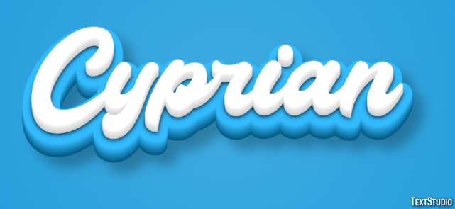 Cyprian Texteffekt