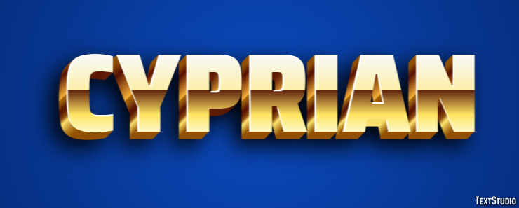 Cyprian Texteffekt