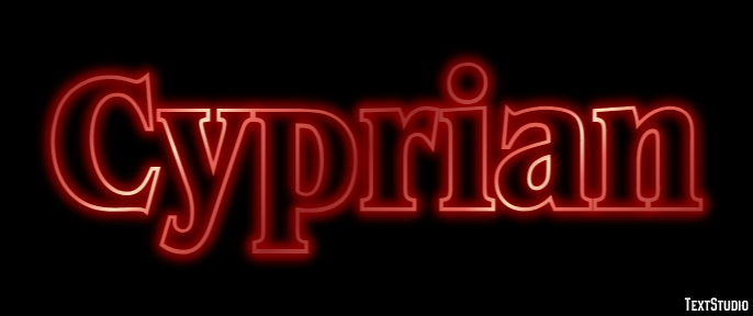 Cyprian Texteffekt