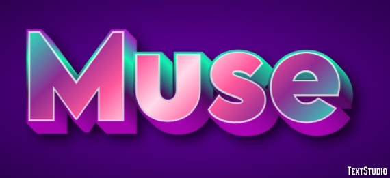 Muse Text Effect