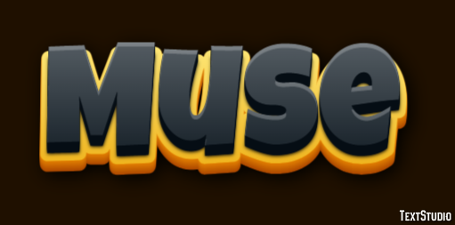 Muse Text effect