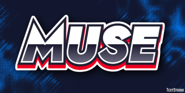 Muse Text effect