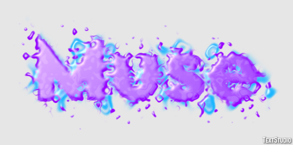 Muse Text effect