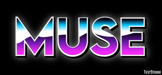 Muse Text effect