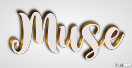 Muse Text effect