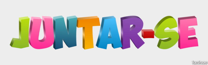 Juntar-se Efeito de texto