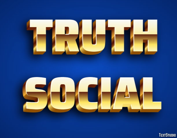 Truth Social Efecto de Texto