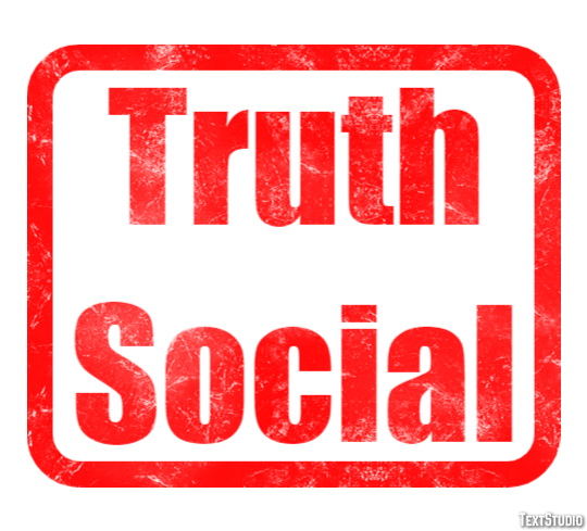 Truth Social Text Effect