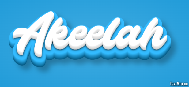 Akeelah Texteffekt