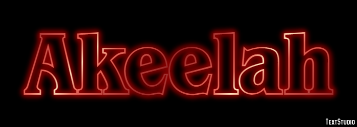 Akeelah Texteffekt
