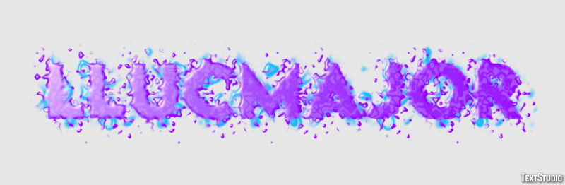 Llucmajor Efecto de Texto